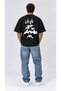 Themed Oversized T-Shirt Depicting the Sorrows of Palestine - 3