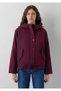 Hooded Purple Jacket Loose Fit / Relaxed Fit 1110877-70434 - 3