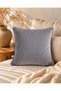 Lusso Gray Kirlent Kilifi (45X45)