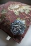 Roses Bordo Kirlent Kilifi (45X45) - 6