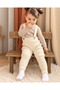 Hanging Knitwear Leggings for My Baby - Baby Salopet Knitwear Leggings - Salopet Knitwear Pants / Cream - 3