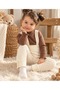 Hanging Knitwear Leggings for My Baby - Baby Salopet Knitwear Leggings - Salopet Knitwear Pants / Cream - 2