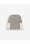 Grey Layered Longsleeve