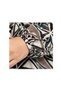 Plus Size Buttoned Long Sleeves with Patterned Sleeves, No Sweat-Generating, Seasonal Trend, Comfortable Modern Shirt - 6