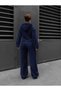 Unity Korseli 3 Threaded Tracksuit Set Navy Blue - 4