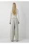 Modellated Knitted Pants Light Grey Melange 1022756-88467 - 8