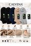 Bamboo Men's Seamless Premium Booties Black Socks Set of 6 - 42-46 - 105Lm26-S - 2