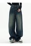 Y2K Baggyunisex Retro Jean Pants - 2