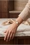 Women's Steel Watch Gold Color Pearlescent White Dial |   Premium Luxury Elegant Vintage Old Money Classic Stylish Women's Wristwatch |   Limited Edition 2027 - 6