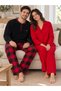 Daily Comfortable Couple Long Sleeve Pajama Set (Set of 2) - 3