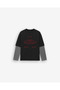 Black Layered Longsleeve