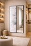 لوحة جدارية مع مرآة وعلاقات بتصميم زهري فاخر | موفن هوم | MOVEN HOME - 4
