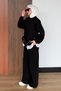 Women's 3 Thread Ruffled Cuff Basic Set 3912 - 3