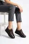Sutesa smart bond stretch women's genuine leather shoes - coffee brown - 5