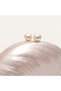 Women's Pearlescent Oyster Design Evening Dress Bag with Pearls and Clip-On Hard Cover Wedding and Bridal Clutch Bag - 4