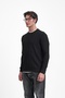 Polo Collar Buttoned Sweater with Striped Details - 5