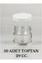 50 Pieces 29 ml Metal Lid 29 Cc Small Sample Jam Honey Promise Engagement Gift Glass Jars - 5