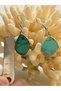 Turquoise Nazar Natural Stone Earrings - 3
