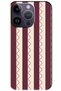 iPhone 14 Pro Wave Stripe Burgundy (Burgundy)