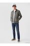 Lcw Jeans Khaki Loose Fit Men's Jean Jacket - 2