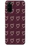 Samsung Galaxy S20 Line Heart Burgundy (Burgundy)