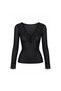 New Season Lace Detailed V-Neck Women's Transparent Blouse 52115083 - 3