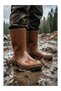 Women's Brown Rain Boots for Garden and Daily Use - 3