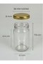 50 Pieces 67 ml Glass Jars with Metal Lids 67 Cc Small Sample Jam Honey Shot Wholesale Glass Jars - 2