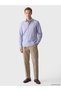 Özmarka New Season Blue Regular Fit Flannel Men's Shirt - 2