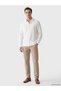 Özmarka New Season Beige Slim Fit Men's Chino Trousers