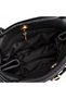 Genuine Leather Women's Hand and Shoulder Bag Black - 4