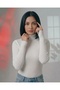 Women's Ribbed Knitwear Turtleneck Long Sleeve Basic Sweater – Stylish and Comfortable Casual Women's Top - 2