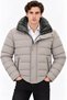 Yaman Slim Fit Men's Collared Fur Coat 7816 - 3