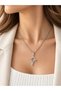 Xuping Silver Color Polar Star Necklace 45cm Acr9683