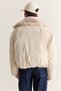 Women's Fur Collar Fur Lined Pocket Detailed Zippered Bomber Puffer Coat 60575 60286747 - 7