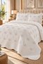 Laretta Double Embroidered Bedspread Set |   250X260 cm |   Elegant, Modern, and Stylish Design