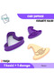 Witch Hat |   75mm |   Cookies - Sugar Dough - Play Dough Mold Set