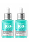 nua PDRN Hyaluronic Acid Capsule 100 Serum, Radiant Face Serum, Hyaluronic Acid, Hydration, Moisture Plumping effect, Natural color, Fragrance free, Korean Skincare, 2 × 30ml (60ml Total)
