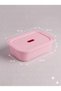 Small Size 4 Liter 30X20X10 cm Polypropylene Plastic Organizer with Pink Lid - Toy Box and Storage Basket - 8