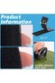 1x4 Inch Hook and Loop Strips With Adhesive - 48 Sets, Double-Sided Strong Back Adhesive Fastener fo - 3