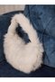 Women's Plush Shoulder Bag Faux Fur Textured Stylish Daily Bag - 5