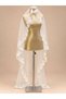 Rahibe Model 412 Lace Bridal Veil 145*225 Dimensions - 2