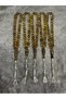 5 Pieces of Earth Fossil Powder Amber High-End Prayer Beads - 2