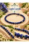Lapis Lazuli Natural Stone String - 2
