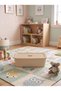 Small Size 4 Liter 30X20X10 cm Polypropylene Plastic Organizer with Mink Lid - Toy Box and Storage Basket - 5
