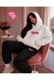 Baddies Printed Hooded Sweatshirt Premium Set - 2