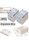 Wardrobe Clothes Organizer,6 Pack Drawer Organizers - 2
