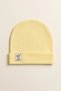 Multi-Baby Cotton Beanie Set with Cute Palm Emblem, Flexible Combed Cotton Newborn Children's Hat, Multi-Colored - 3