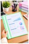 Ring Binder Pastel Color A4 5 Pieces Economical Quality Plastic Ring Binder Document Presentation File Colorful Office Bureau School - 3