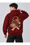 Kili̇m Tiger Unisex Oversized Sweatshirt Hoodie with Back Print - 2